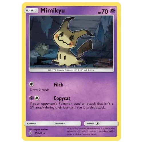 Mimikyu - Guardians Rising Holofoil